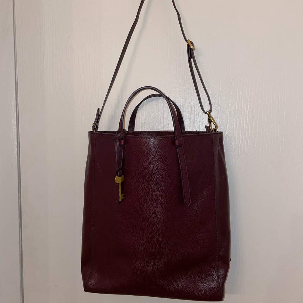Fossil Camilla convertible backpack in Fig